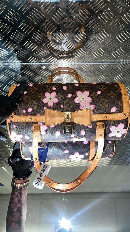 Louis Vuitton x Takashi Murakami Cherry Blossom Papillon 26